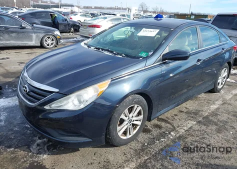 2014 Hyundai Sonata Gls из США, поврежденный, VIN 5NPEB4AC9EH870095